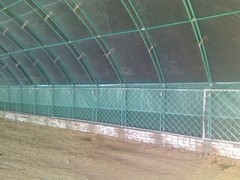 钢架大棚，钢管大棚厂，钢管镀塑温室大棚骨架安阳博利