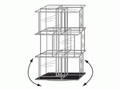 上海有机玻璃展示架加工