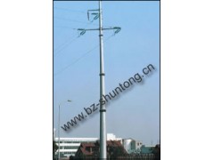 电力杆，霸州市金属钢杆厂