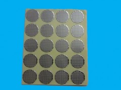 深圳清溪手机喇叭网镍片商标