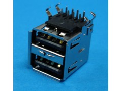 USB AF双层DIP双弹片