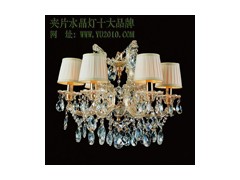 供应工程水晶灯|餐厅水晶灯|夹片蜡烛水晶灯