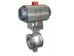 进口V型调节球阀-气动调节球阀-V型球阀