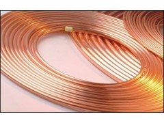 精铜专业生产销售薄壁紫铜无缝管，紫铜盘管