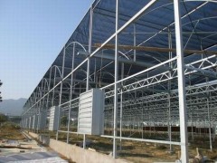 不对称拱型(锯齿型)连栋PC板温室