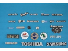 金属分体自粘标牌