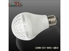 LED球泡灯感应 亮而得LEDB6-E27-8004-1感应
