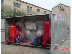 供应徐州箱泵一体化消防增压稳压泵站 供应徐州箱泵一体化消防增压稳压泵站