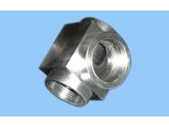 七氟丙烷灭火消防气体系统锻钢管件高压弯头法兰盘直通