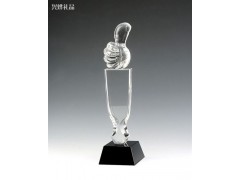 山东济南水晶纪念品厂、济南水晶奖杯、济南水晶纪念品定做