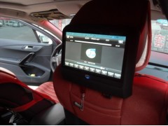 石家庄壹捷标志508加装头枕屏|9寸多功能头枕挂屏|数字电视 石家庄壹捷标志508加装头枕屏|9寸多功能头枕挂屏|数字电视