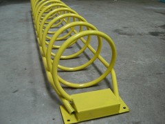 学校自行车防盗架-螺旋式自行车防盗架 学校自行车防盗架-螺旋式自行车防盗架