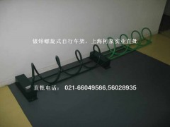 螺旋式喷塑自行车架 碳素钢喷塑螺旋式自行车架 自行车架价格