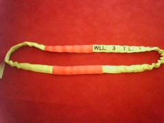 供应双扣柔性吊装带