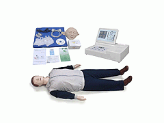 2012最新一代心肺复苏急救模拟人,急救技能培训模拟人模型