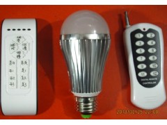 摇控调光灯，摇控LED球泡灯，无线调光LED球泡灯，调光灯