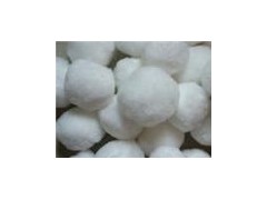 优质纤维球滤料弹性好,滤速快 优质纤维球滤料弹性好,滤速快