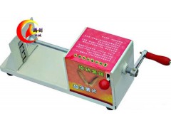 手摇旋转薯塔机.螺旋切土豆花机,旋风土豆机