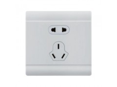 单相二三极插座