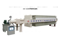 630-1000系列板框压滤机 630-1000系列板框压滤机