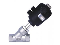 J614F-16P内螺纹气动角座阀 J614F-16P内螺纹气动角座阀