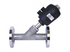 J644F-16P法兰气动角座阀 J644F-16P法兰气动角座阀