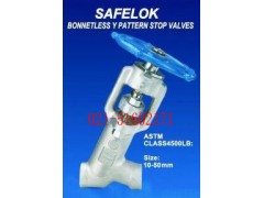 英国SAFELOK Y型截止阀总代理上海豪势流体 英国SAFELOK Y型截止阀总代理上海豪势流体