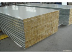 岩棉彩钢板 岩棉夹芯板 岩棉彩钢板 岩棉夹芯板