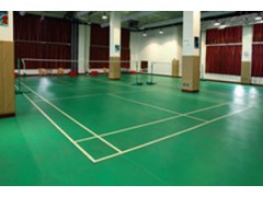 苏州博高羽毛球场地pvc运动地胶厂家直销