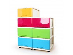 带轮可移动塑料储物柜 带轮可移动塑料储物柜