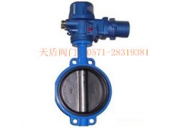 厂家降价促销D971F电动对夹式软密封蝶阀正品保证