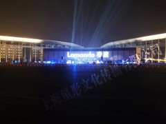 专业定制户外超大功率楼宇广告投影灯、户外动态投影广告