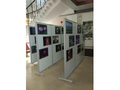 诺迪士 定做 活动 折叠 双面 屏风板 屏风隔断 展览板