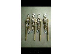紧线工具 2T手动牵引器 钢丝绳收线器 双钩棘轮式紧线器