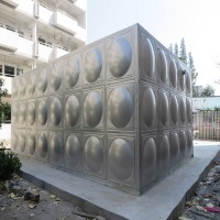 安徽普森厂家供应304不锈钢水箱 方形水箱 圆形水箱