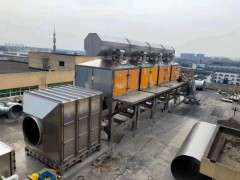 催化燃烧设备工艺流程图 催化燃烧设备工艺流程图