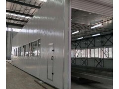 整体移动型大型钢结构工件喷漆房 整体移动型大型钢结构工件喷漆房